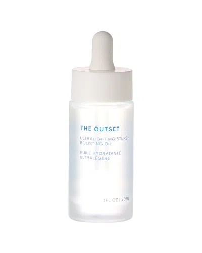The Outset 1oz Ultralight Boosting Face Oil In Transparent