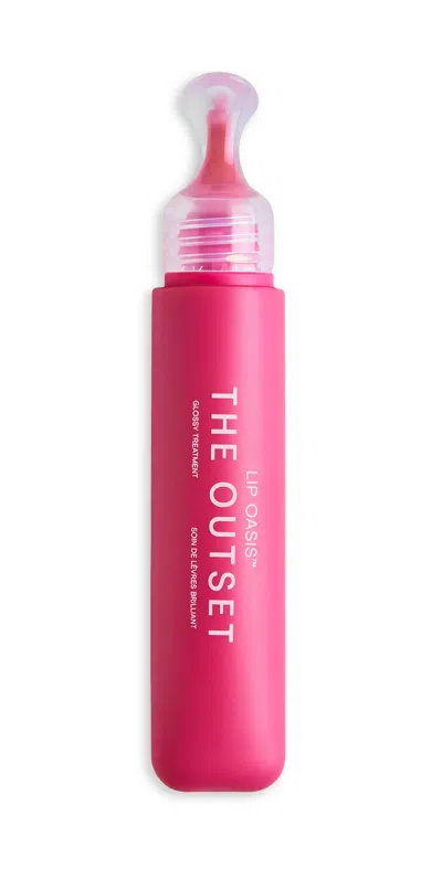 The Outset Lip Oasis Glossy Treatment Daiquiri In Green