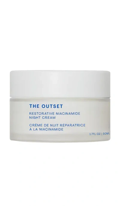 The Outset Restorative Niacinamide Night Cream In N,a