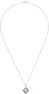 The Ouze Diamond Ruby Facet Necklace