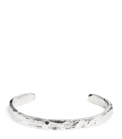The Ouze Sterling Silver Hallmark Bangle