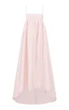 The Own Studio Exclusive Exclusive Empire Waist Mikado Gown In Pink