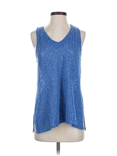 Pre-owned The Paisley Parrot By K. Lane's Pullover Sweater In Blue