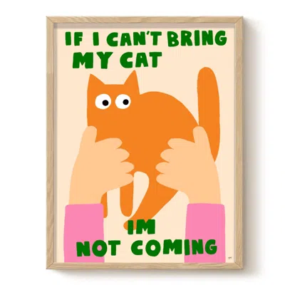 The Paper Tail Bring My Cat - Art Print - Large
