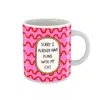 The Paper Tail Cat Plans Coffee Mug