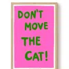 The Paper Tail House Rules - Cat Art Print - Large