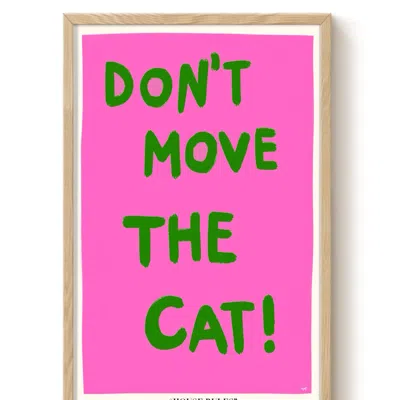 The Paper Tail House Rules - Cat Art Print - Large