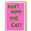 The Paper Tail House Rules - Cat Art Print - Medium