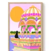 The Paper Tail India Cat - Art Print - Large