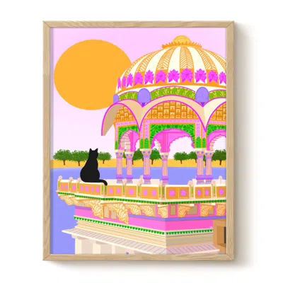 The Paper Tail India Cat - Art Print - Medium