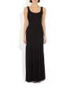 The Park Annie Jersey Maxi Dress In Black