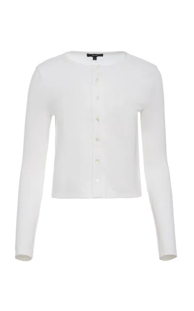 The Park Arely Cardigan In Ivory