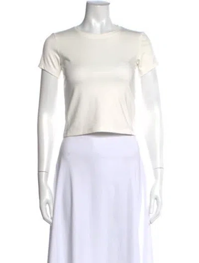 Pre-owned The Park Crew Neck Short Sleeve T-shirt In White