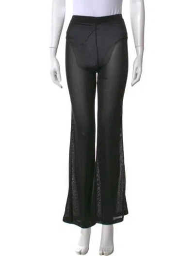 Pre-owned The Park Flared Pants W/ Tags In Black