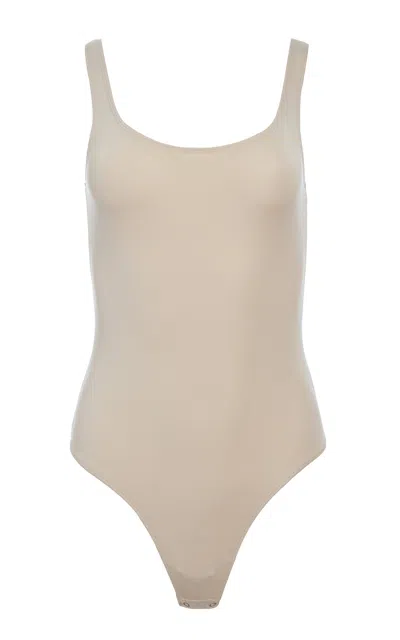 The Park Lisa Tank Bodysuit In Neutral