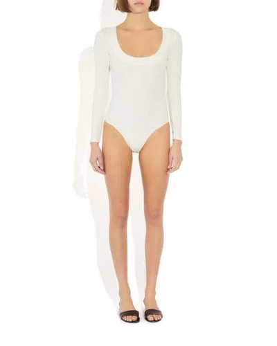 The Park Maranda Bodysuit In White