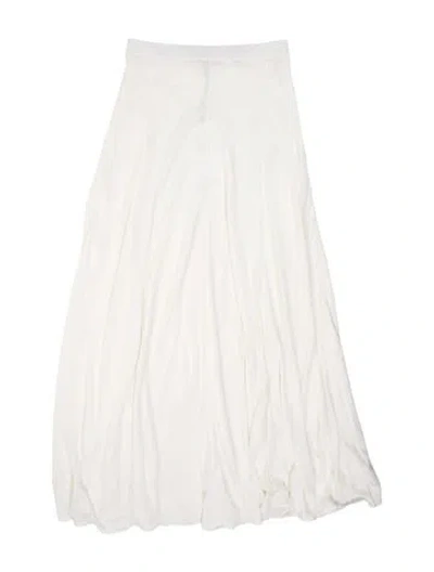 Pre-owned The Park Midi Length Skirt In Neutrals