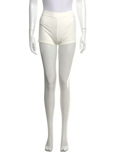 Pre-owned The Park Mini Shorts In White