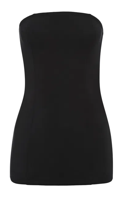 The Park Olga Top In Black