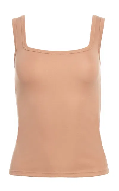 The Park Sawyer Jersey Tank In Brown