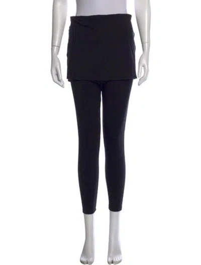 Pre-owned The Park Skinny Leg Pants In Black