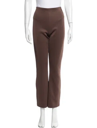 Pre-owned The Park Straight Leg Pants In Brown