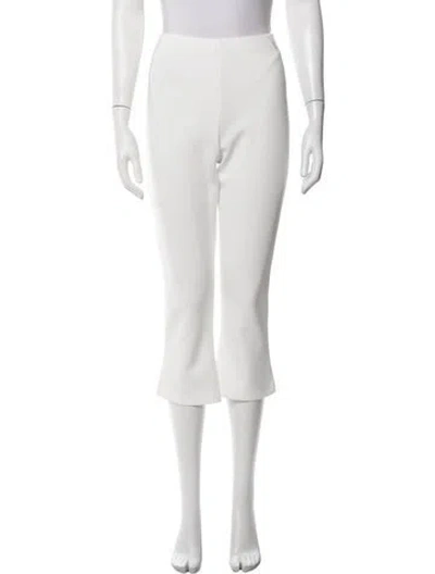 Pre-owned The Park Straight Leg Pants In White