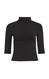 The Park Thea Top In Black