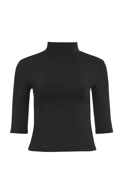 The Park Thea Top In Black