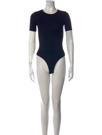 Pre-owned The Park Turtleneck Long Sleeve Top In Black