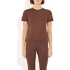 The Park Willa Tee In Brown
