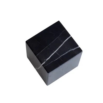 The Parmatile Shop Black Nero Marble Cube