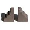 The Parmatile Shop Brown / Neutrals St. Laurent Cloud Marble Bookend