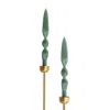 The Parmatile Shop Green Sage Taper Candle Set