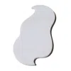 The Parmatile Shop White Medusa Marble Tray Milk In White