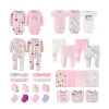 The Peanutshell 0-3m Pretty Sweet Baby Girls 30-pc. Baby Clothing Set In Pink