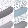 The Peanutshell 8-pc. Crib Sheet In Multi