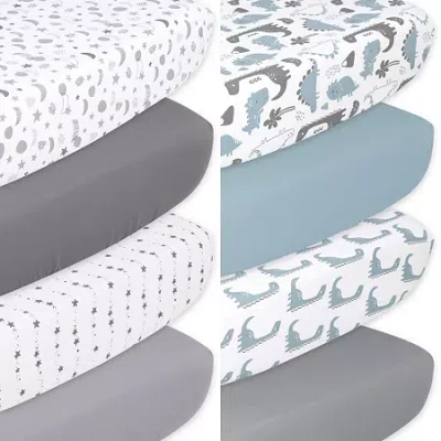 The Peanutshell 8-pc. Crib Sheet In Multi