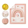 The Peanutshell Boho Rainbow 3-pc. Crib Bedding Set In Pink