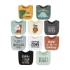 The Peanutshell Boys 10-pc. Bib In Animal Print