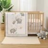 The Peanutshell Crib Bedding Set In White