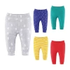 The Peanutshell Elephant Brights Baby Unisex Tapered Regular Fit Pull-on Pant In Multi