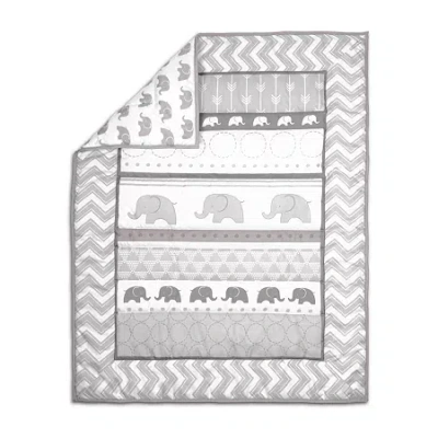 The Peanutshell Elephant Walk 3-pc. Crib Bedding Set In Multi