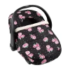 The Peanutshell Floral Rose Car Seat Covers In Black
