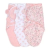 The Peanutshell Floral Stars 3-pc. Swaddle Blanket In Multi