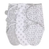 The Peanutshell Grey Safari 3-pc. Swaddle Blanket In Multi