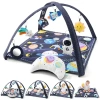 The Peanutshell Space Baby Activity Center In Blue