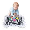 The Peanutshell Water Mat Baby Play In Black