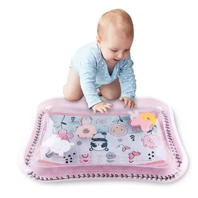 The Peanutshell Water Mat Baby Play In Pink