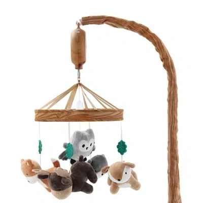 The Peanutshell Woodland Baby Mobile In Brown